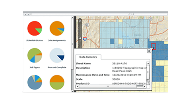 Store production-related information