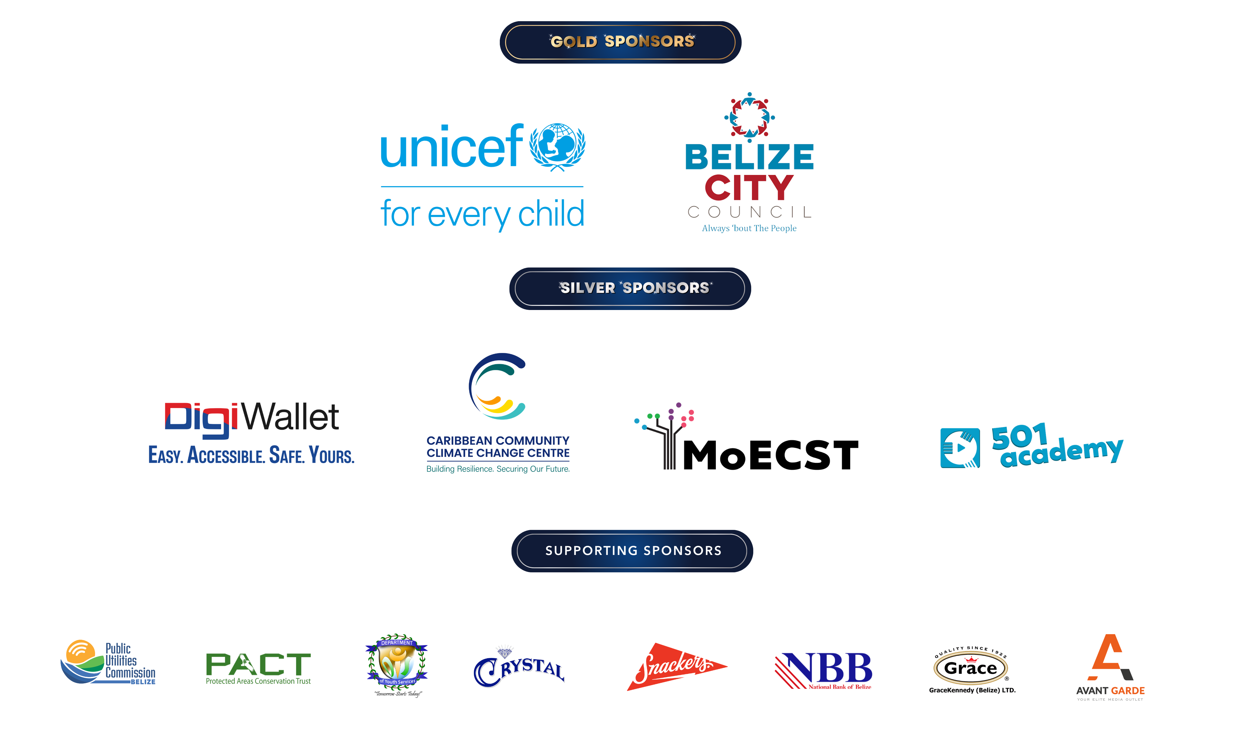 Gold and Silver Sponsors